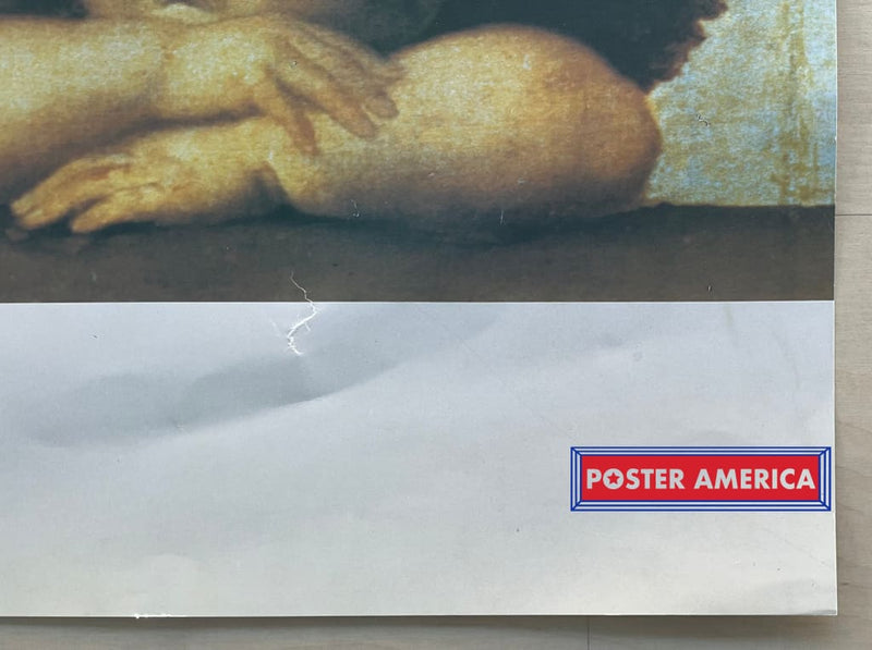 Load image into Gallery viewer, Raffaello Sanzio Da Urbino Sistine Madonna Vintage Art Print 23.5 X 31.5 Fine
