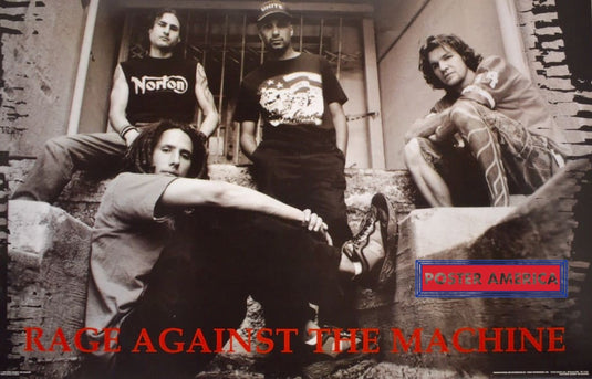 Rage Against The Machine Dockside Rare Vintage 1999 Poster 22.5 X 34.5 Vintage Poster