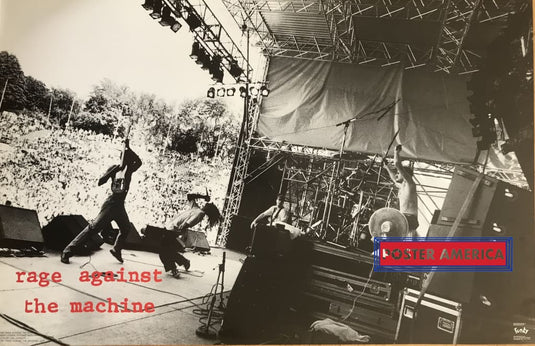 Rage Against The Machine Live Concert Poster 22 X 34.5