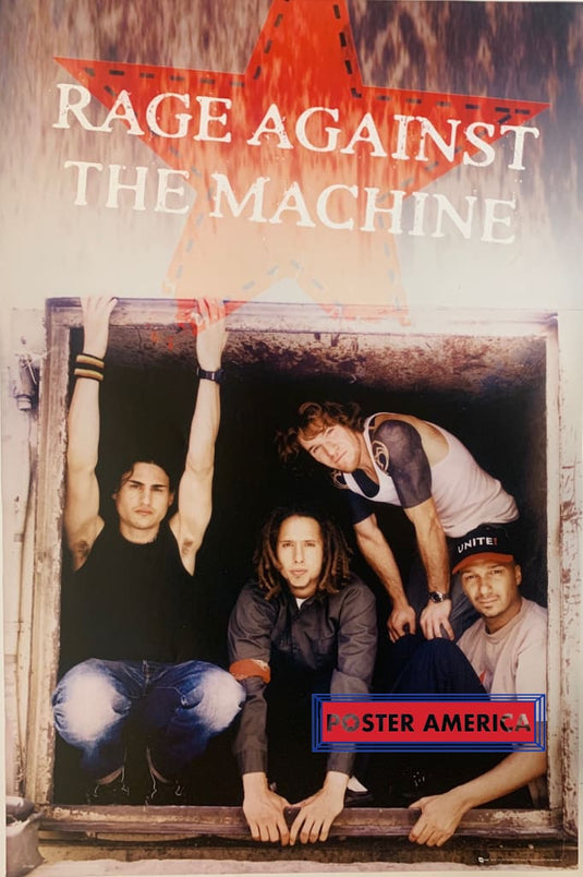 Rage Against The Machine Rare Atmosphere Apparel Band Shot Poster 24 X 36