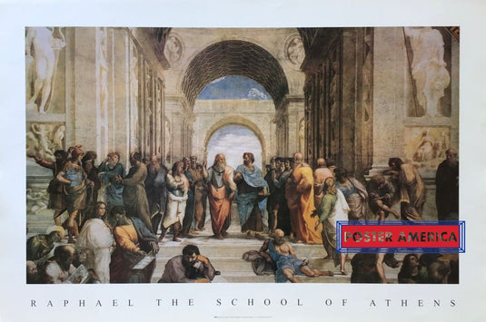 Raphael The School Of Athens Art Poster 24 X 36 Posters Prints & Visual Artwork