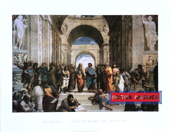 Raphael The School Of Athens Art Print 22 X 28 Posters Prints & Visual Artwork