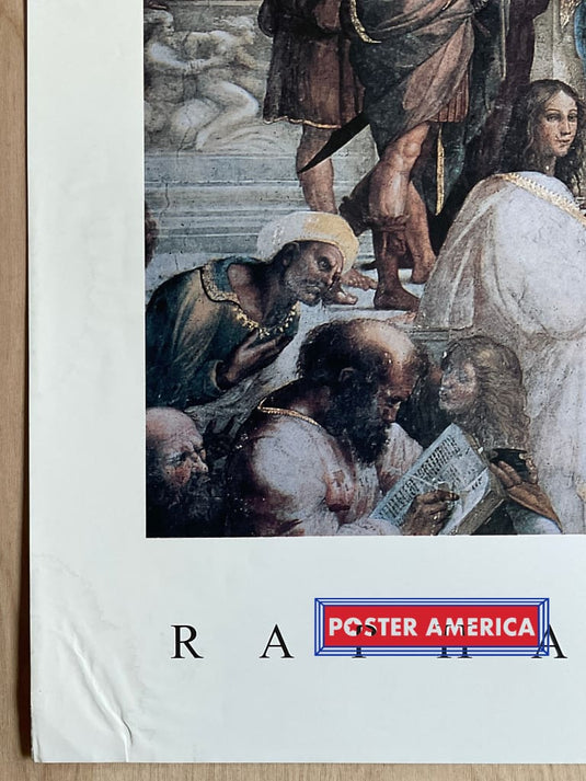 Raphael The School Of Athens Detail Art Poster 24 X 35
