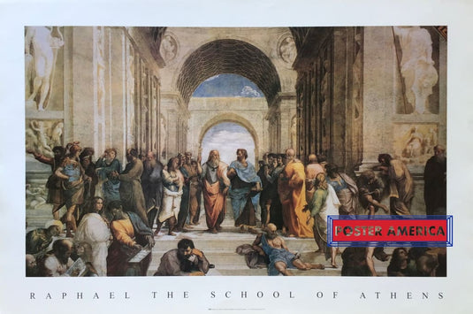 Raphael The School Of Athens Art Poster 24 X 36 Posters Prints & Visual Artwork