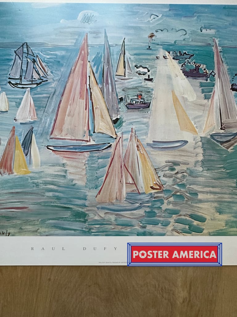 Load image into Gallery viewer, Raul Dufy Regatta Art Print 22 X 28 Fine
