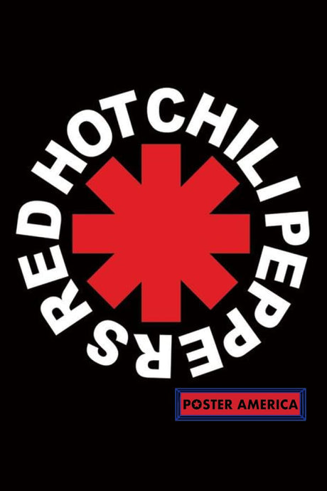 Red Hot Chili Peppers Band Logo Poster 24 X 36