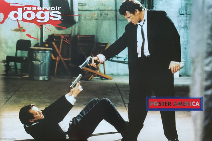 Reservoir Dogs Mr. White And Pink Showdown Movie Scene Poster 24 X 36