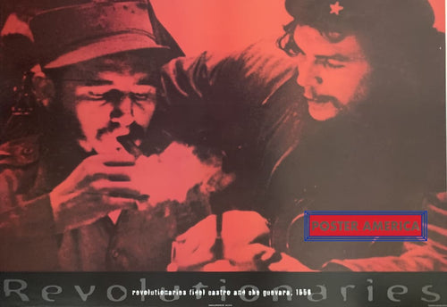 Fidel Castro & Che Guevara Poster 24 X 35