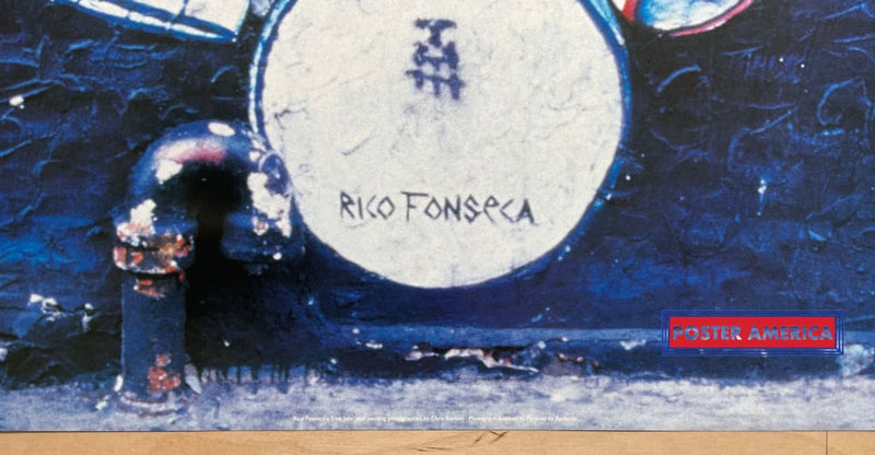 Load image into Gallery viewer, Rico Fonsecas Live Jazz Wall Painting Vintage Art Poster 24 X 34

