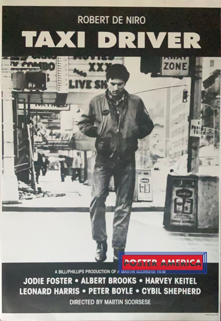 Load image into Gallery viewer, Robert De Niro Taxi Driver Movie Poster 24 X 35 Vintage Poster

