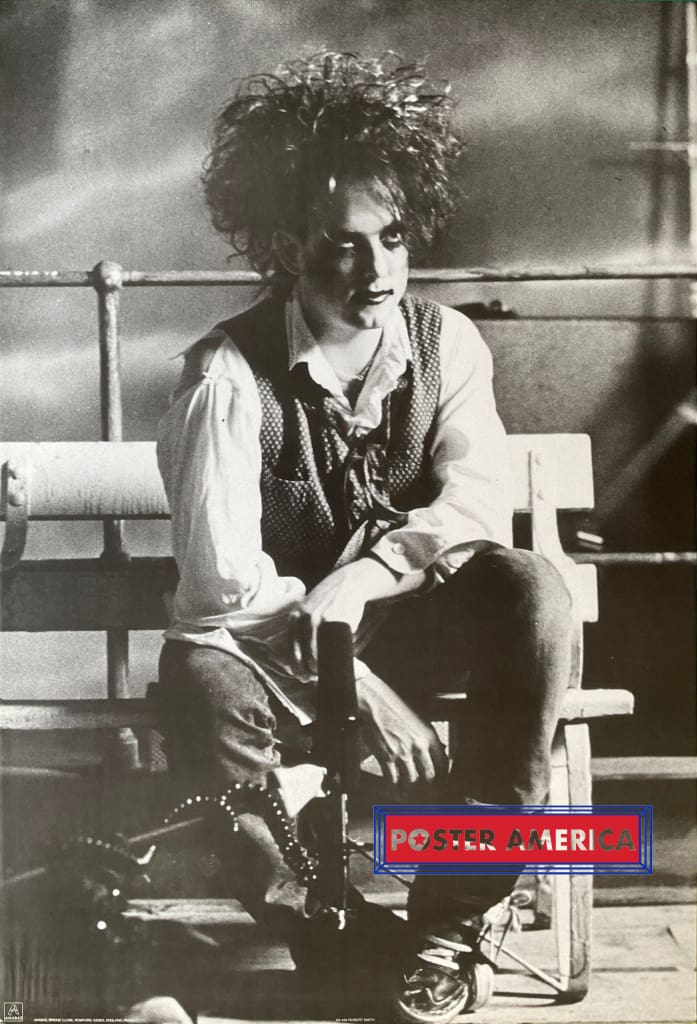 Load image into Gallery viewer, Roberts Smith The Cure Vintage Black &amp; White Music Poster 24 X 35
