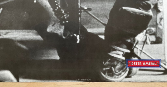 Roberts Smith The Cure Vintage Black & White Music Poster 24 X 35