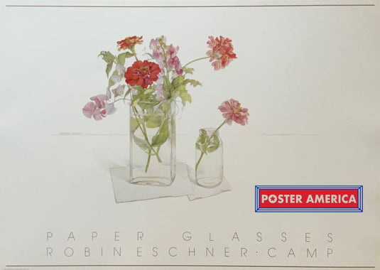 Robin Eschner Camp Paper Glasses Vintage 1983 Fine Art Print 20 X 28 Vintage Fine Art Print
