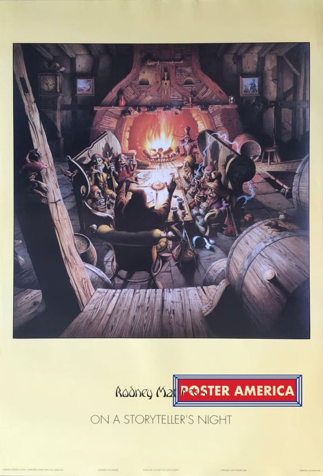 Rodney Matthews On A Storytellers Night Poster 24 X 35 Posters Prints & Visual Artwork