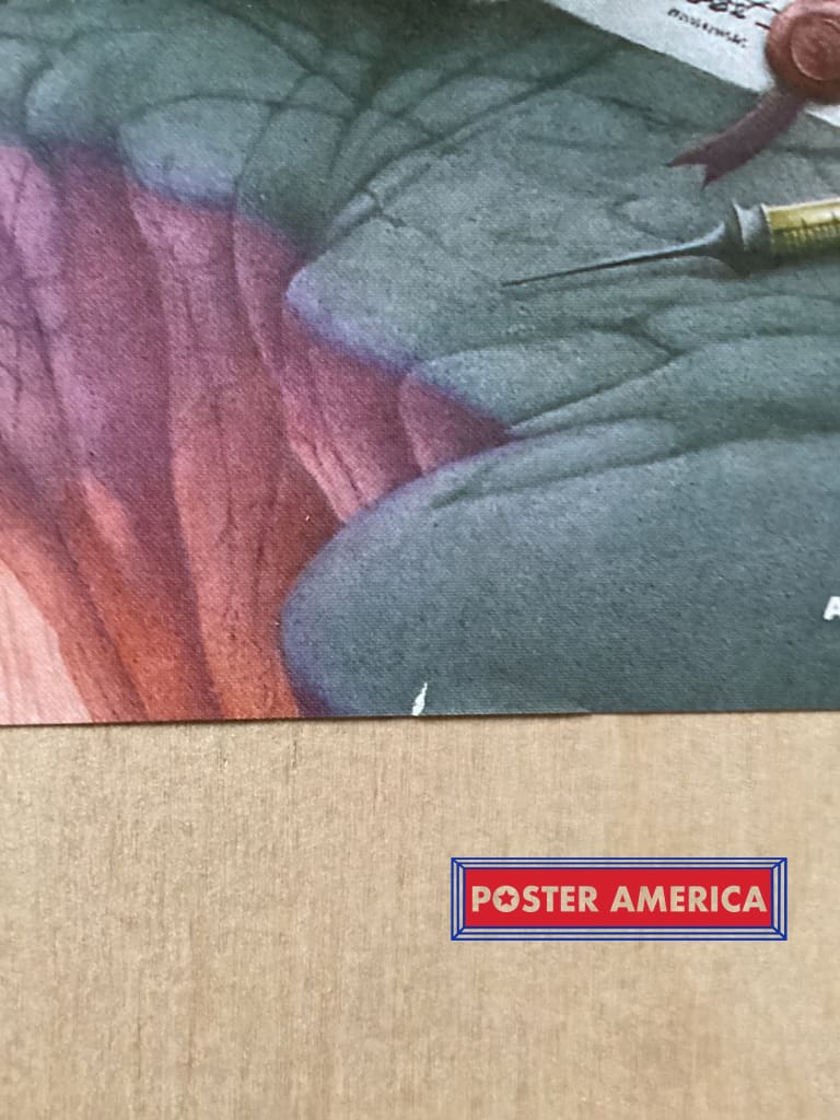 Load image into Gallery viewer, Rodney Matthews The Eleventh Hour Vintage 1983 Poster Vintage Poster
