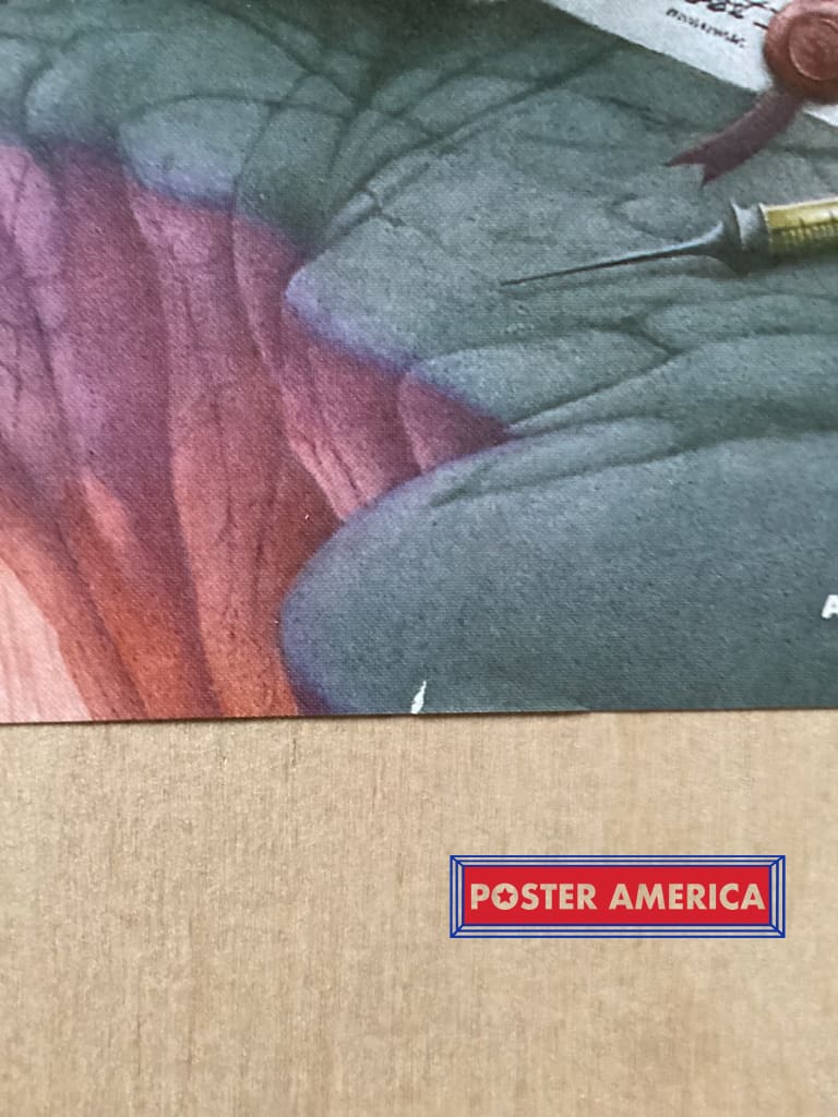 Load image into Gallery viewer, Rodney Matthews The Eleventh Hour Vintage 1983 Poster Vintage Poster
