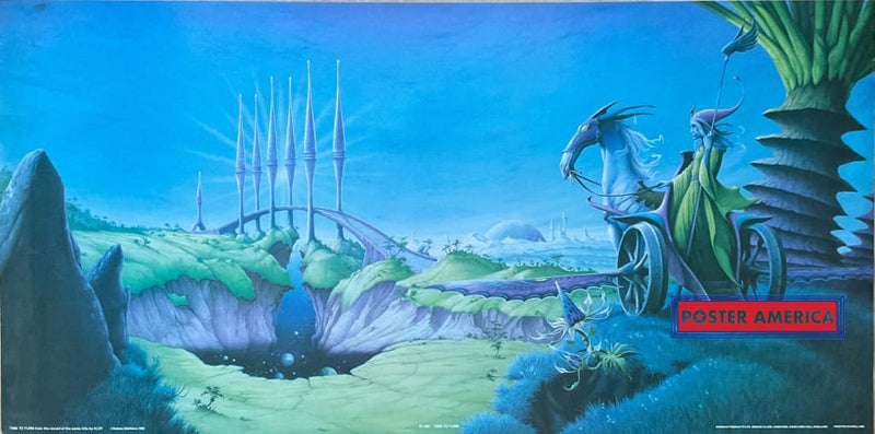 Load image into Gallery viewer, Rodney Matthews Time To Turn Vintage 1983 Poster 20 X 39 Fine Art Print

