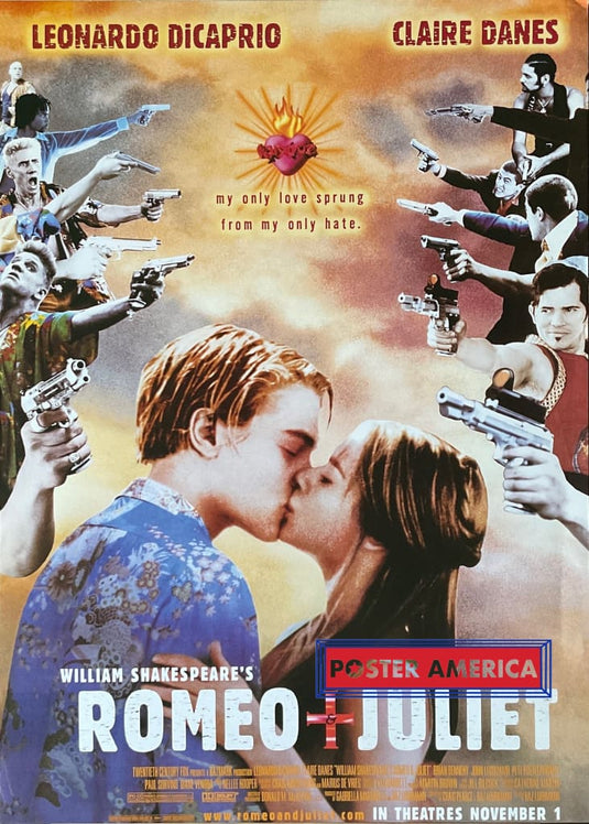 Romeo & Juliette Out Of Print U.k. Import Movie Poster 22 X 34 Vintage Poster