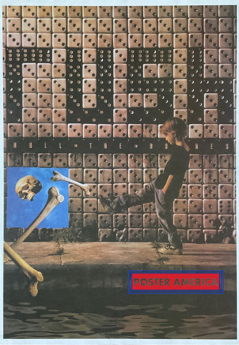 Rush Roll The Bones Album Cover Vintage U.k. Import Poster 23.5 X 34 Vintage Poster