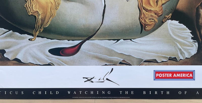 Load image into Gallery viewer, Salvador Dali Geopoliticus Child Watching The Birth Of A New Man Art Poster 24 X 36
