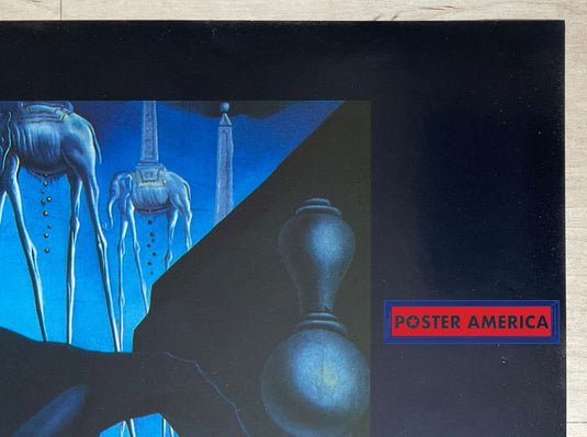 Salvador Dali Idylle Atomique Vintage Art Poster 24 X 35
