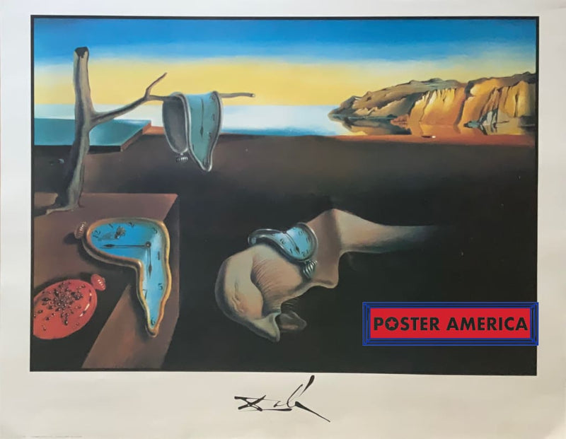 Load image into Gallery viewer, Salvador Dali Les Montres Molles Vintage Art Print 22 X 28 Fine
