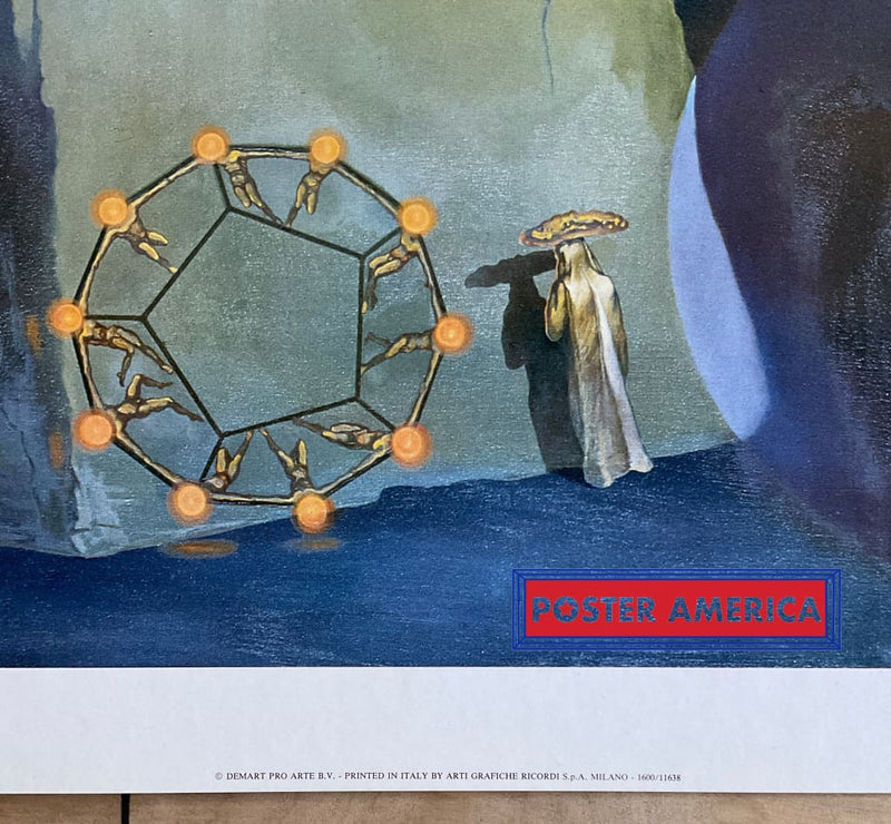 Load image into Gallery viewer, Salvador Dali Searching For The Fourth Dimension Vintage Italian Import Art Print 19.
