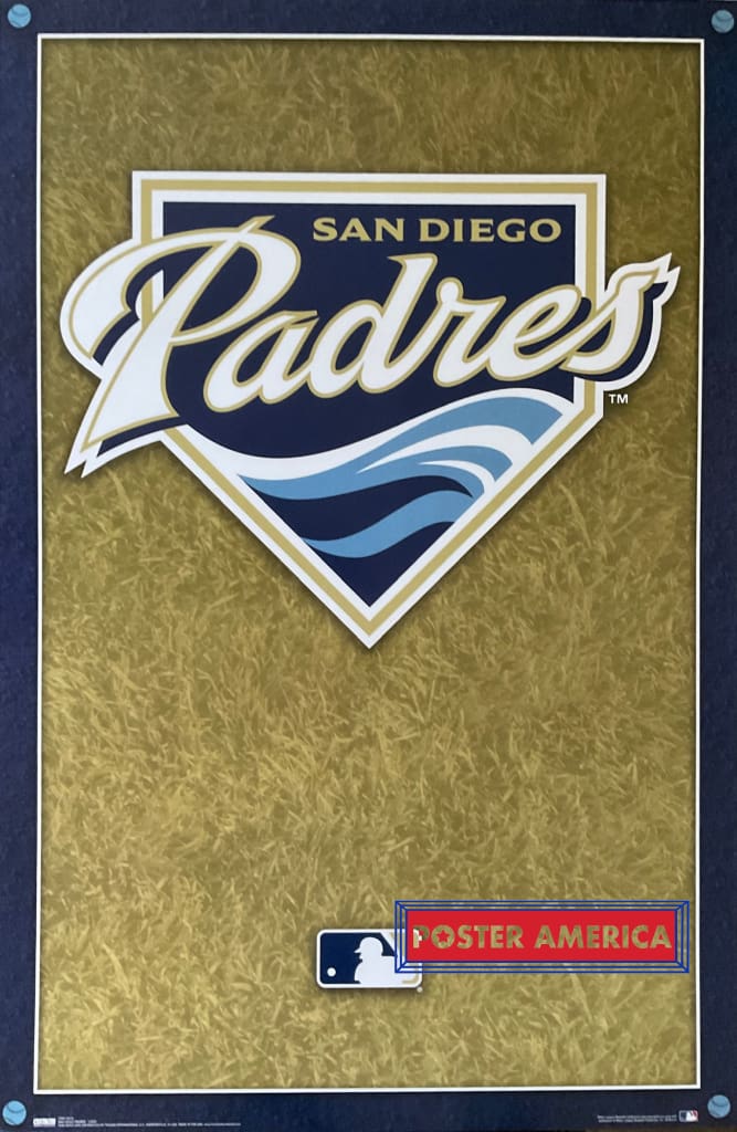 Load image into Gallery viewer, San Diego Padres Logo Mlb Circa 2005 22.5 X 34 Poster
