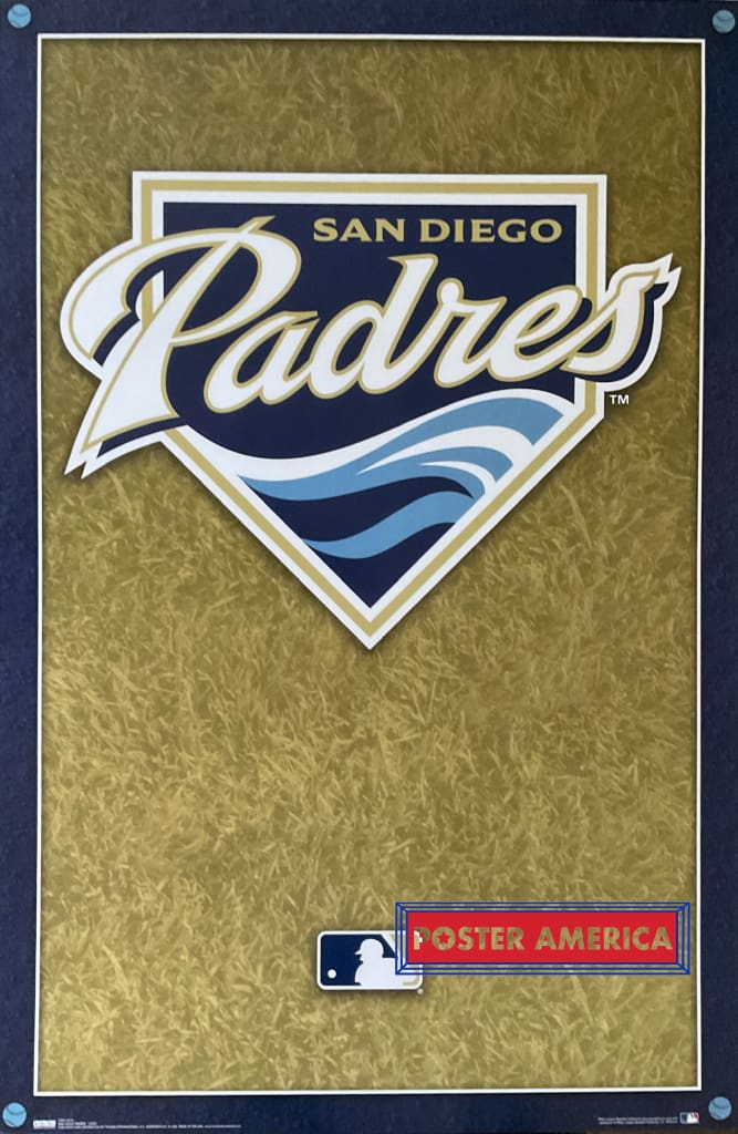 Load image into Gallery viewer, San Diego Padres Logo Mlb Circa 2005 22.5 X 34 Poster
