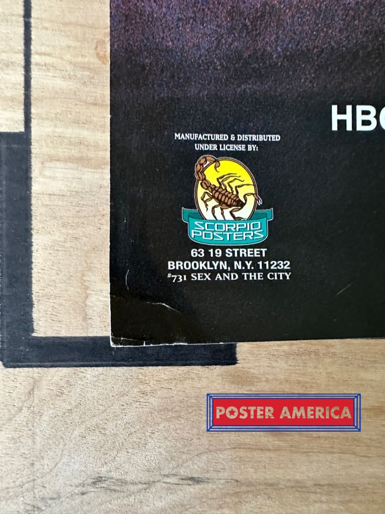 Load image into Gallery viewer, Sarah Jessica Parker Sex And The City Vintage 2002 Poster 22.5 X 34.5 Poster
