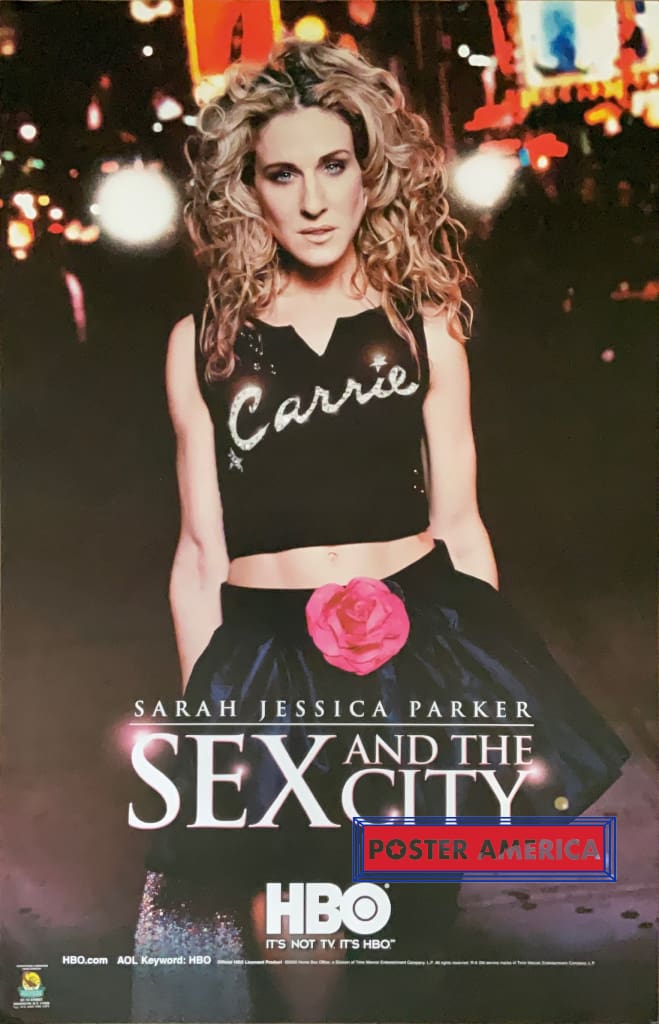 Load image into Gallery viewer, Sarah Jessica Parker Sex And The City Vintage 2002 Poster 22.5 X 34.5 Poster
