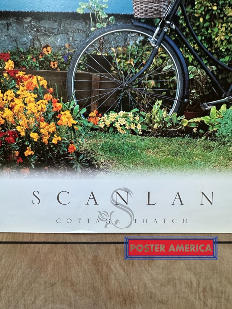 Load image into Gallery viewer, Scanlan Cottage Thatch Vintage Photography Print 23.5 X 34.5 Poster
