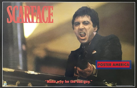 Scarface Make Way For The Bad Guy Poster 22 X 34.5