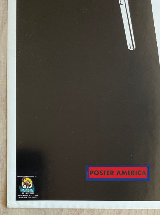 Scarface Vintage Reproduction One-Sheet Slim Print 12 X 36