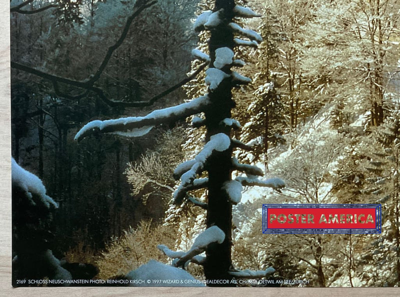 Load image into Gallery viewer, Schloss Neuschwanstein Vintage 1997 Swiss Import Poster 24 X 36
