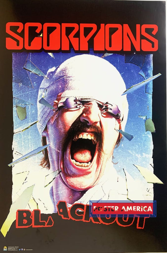 Scorpions Blackout Album Cover Poster 24 X 36