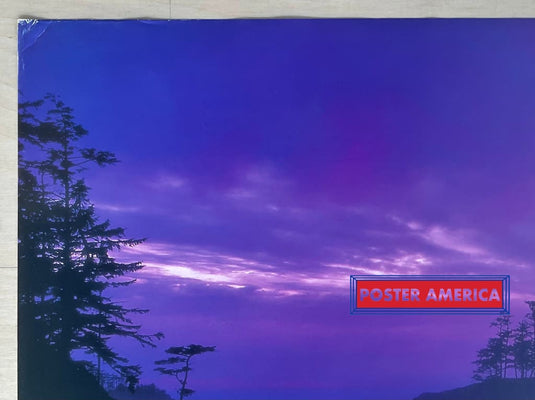 Sea Stacks On The Oregon Coast Vintage Scenic Poster 24 X 36