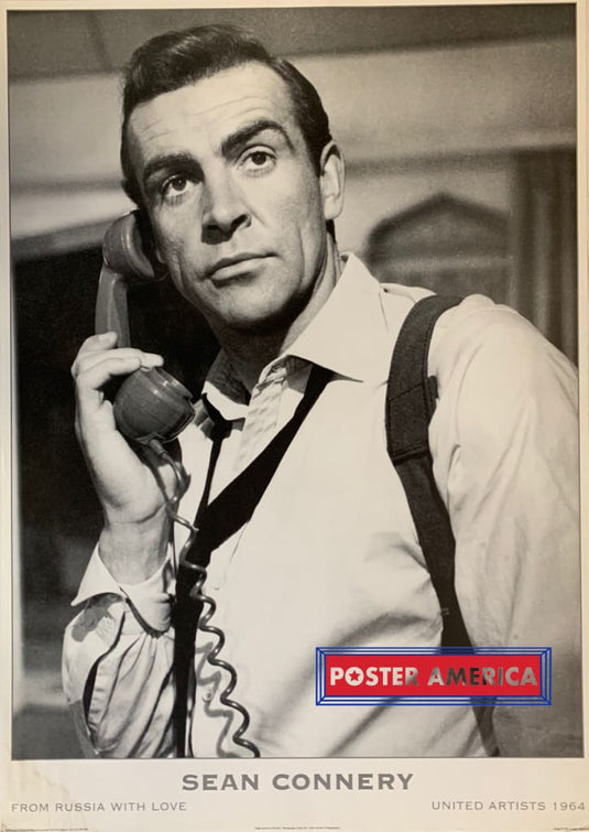 Sean Connery From Russia With Love Rare 1995 Vintage Poster 24 X 33.75 Vintage Poster