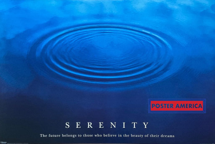 Serenity Vintage 2002 Inspirational Poster 24 X 36 Vintage Poster