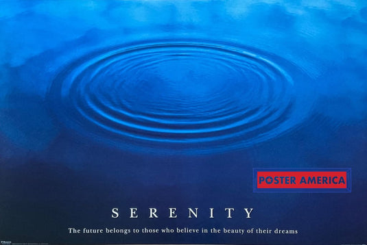 Serenity Vintage 2002 Inspirational Poster 24 X 36 Vintage Poster