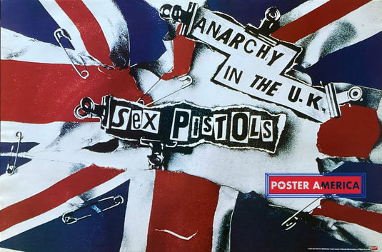 Sex Pistols Anarchy In The U.k. 2005 Poster 24 X 36