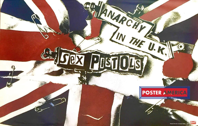 Load image into Gallery viewer, Sex Pistols Anarchy In The U.k. Out Of Print Uk Import Album 2005 Poster 22 X 34
