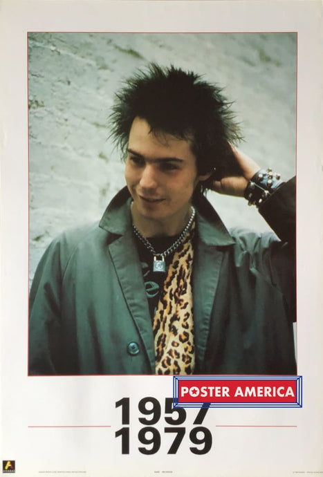 Sex Pistols Sid Vicious Vintage Tribute Poster 24 X 35 Posters Prints & Visual Artwork
