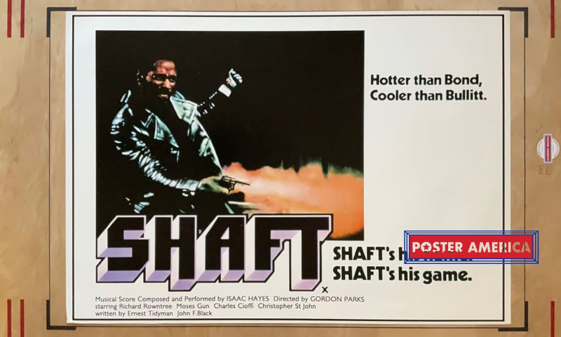 Load image into Gallery viewer, Shaft 1971 Reproduction Promotional Movie Poster 24 X 34
