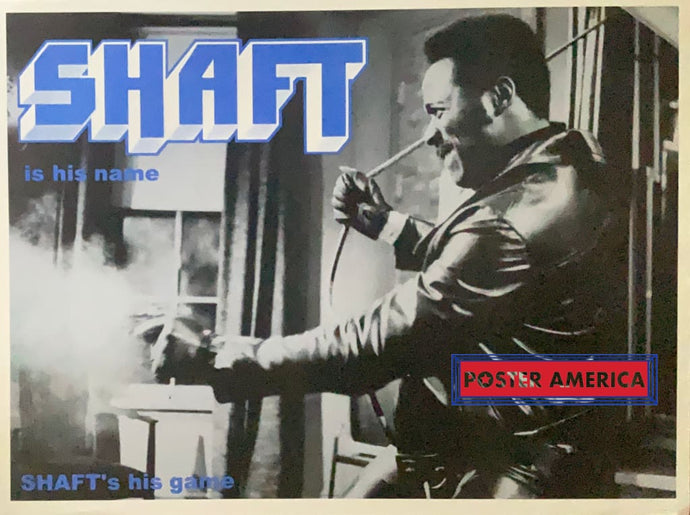Shaft Is His Name Shafts Game Poster 24 X 36