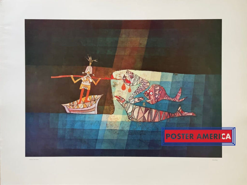 Load image into Gallery viewer, Sinbad The Sailor By Paul Klee Fine Art Print 21.5 X 28.5

