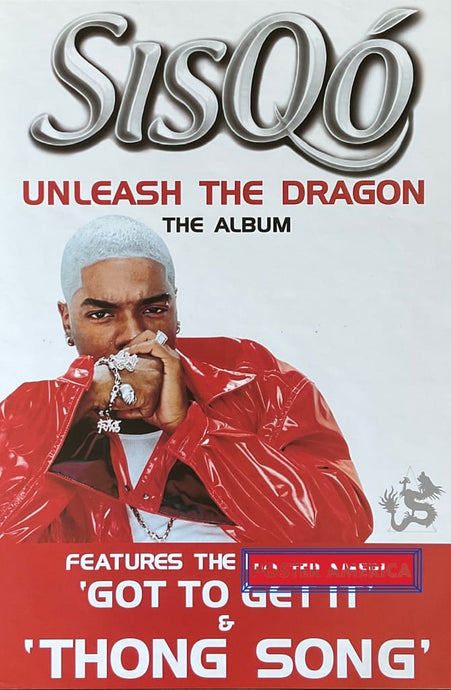 Sisqó Unleash The Dragon Ft. Thong Song Album Promo Poster 20 X 30 Vintage Poster