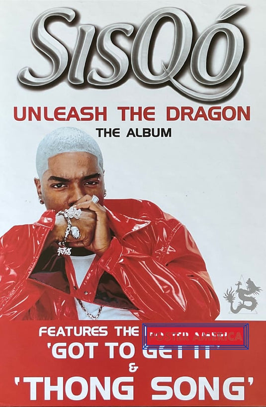 Sisqó Unleash The Dragon Ft. Thong Song Album Promo Poster 20 X 30 Vintage Poster