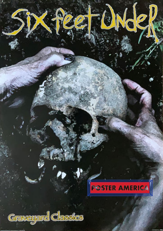 Six Feet Under Graveyard Classics Vintage 2001 Poster 24 X 34 Vintage Poster