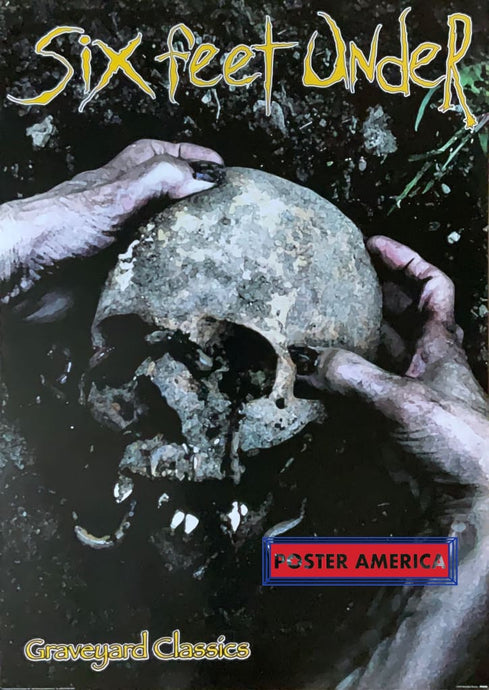 Six Feet Under Graveyard Classics Vintage 2001 Poster 24 X 34 Vintage Poster